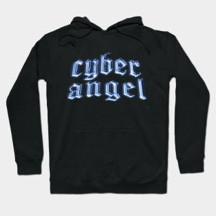 Cyber Angel y2k cybercore design Hoodie